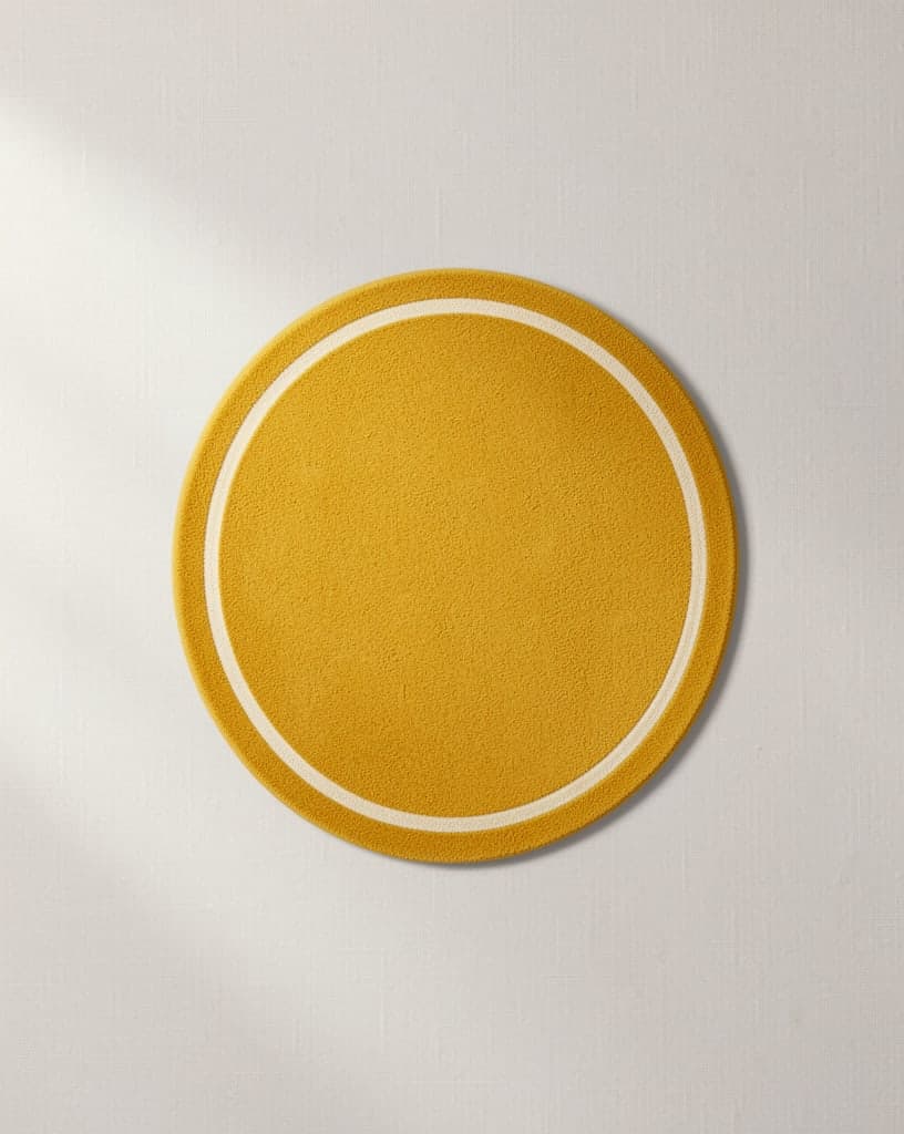 Sunny Round Rug - View 1